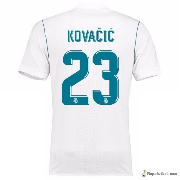 Camiseta Real Madrid Replica Primera Ropa Kovacic 2017/18